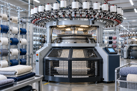 Exploring Knitting Machine Types: Industrial Systems Guide