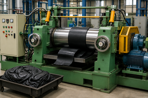 Rubber Mixing Mill Overview: Working, Types, and Applications