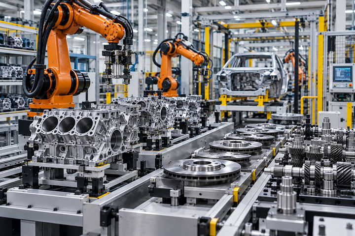 Auto Parts Manufacturing Equipment: Systems Guide