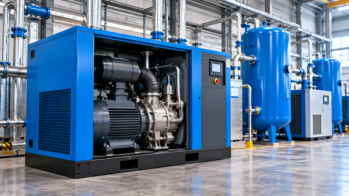Compressores Rotativos de Parafuso para Uso Comercial: Guia Completo