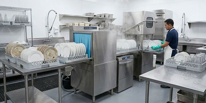 Commercial Dishwashers Explained: Types, Operation and Efficiency
